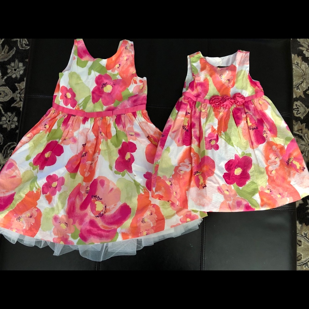 Big and little sister dresses selling together